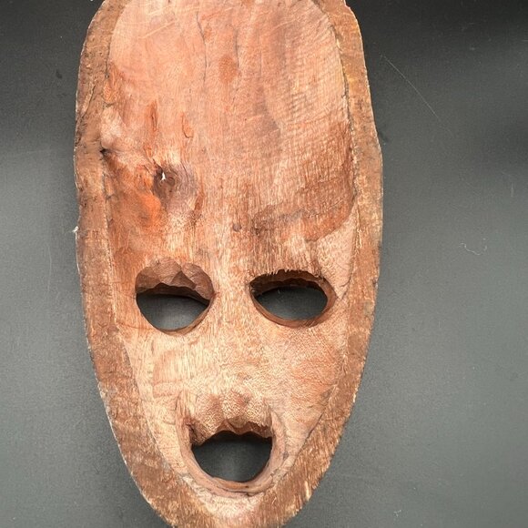 Vintage 1960s African Style Tribal Face Mask - Picture 2 of 5